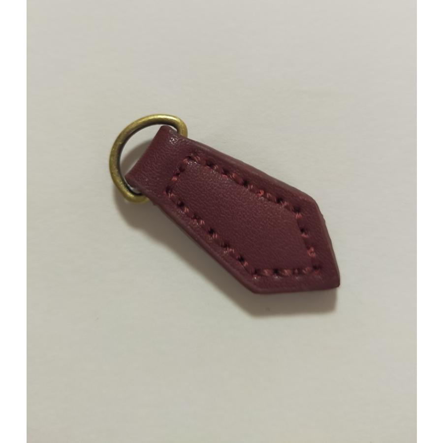 ファスナースライダー持ち手　交換パーツ 14色 　三角形　レザー 皮革 ファスナーチャーム 　手芸 手芸用品 手作り ハンドメイド 「メール便OK」 |  | 05