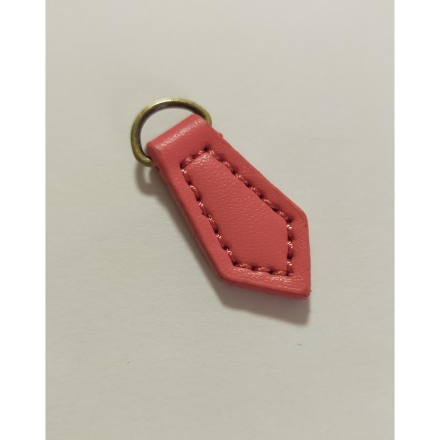 ファスナースライダー持ち手　交換パーツ 14色 　三角形　レザー 皮革 ファスナーチャーム 　手芸 手芸用品 手作り ハンドメイド 「メール便OK」 |  | 08