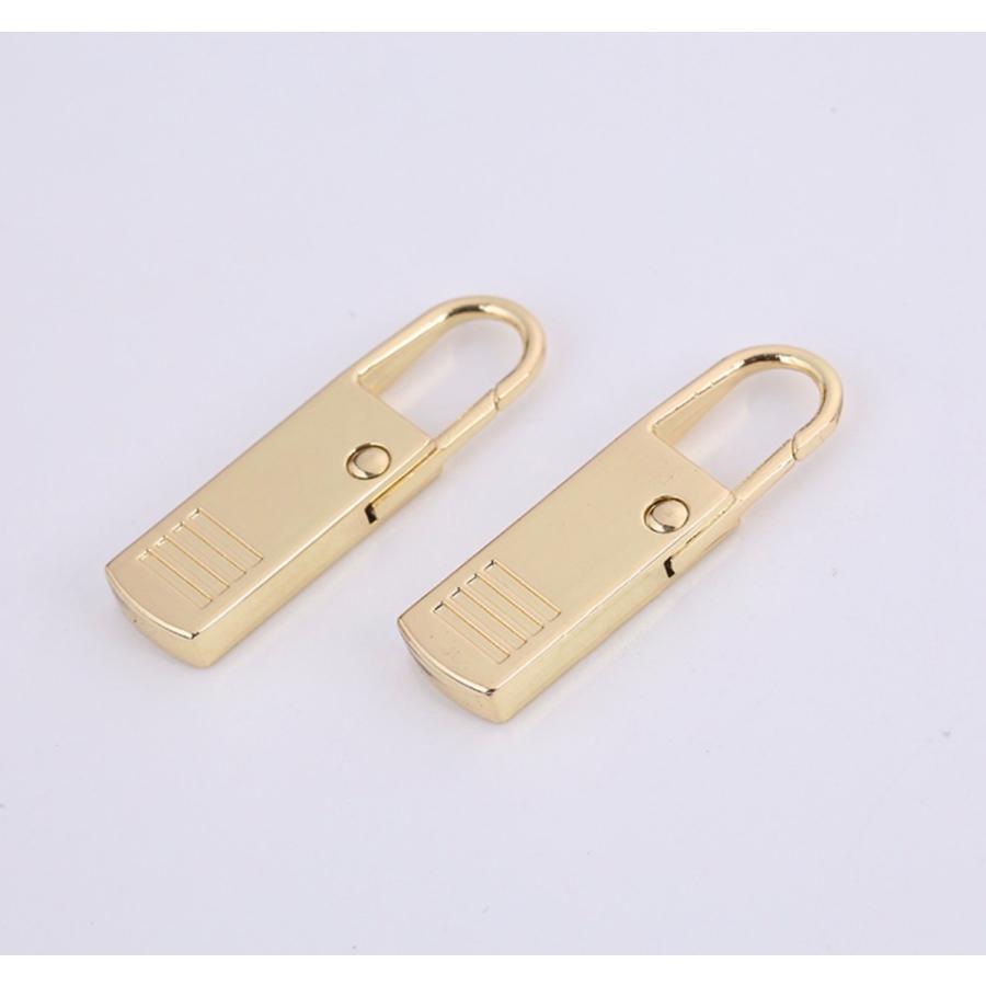 ファスナー 引き手 1個　交換用 金属製 簡単に取り付 カバン/財布/衣類/靴 ファスナー修理 交換用 DIY 手芸 手作り 裁縫 「メール便OK」 |  | 01