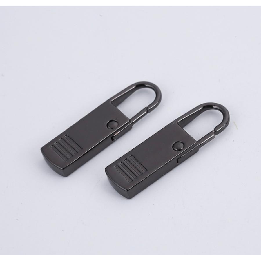 ファスナー 引き手 1個　交換用 金属製 簡単に取り付 カバン/財布/衣類/靴 ファスナー修理 交換用 DIY 手芸 手作り 裁縫 「メール便OK」 |  | 04