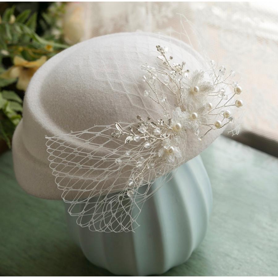 トーク帽 カクテル帽 礼装帽子 トークハット ヘッドドレス 結婚式披露宴 パーティー二次会女子会お呼ばれ冠婚葬祭 カクテルハット ホワイト Hat8 梅工房 通販 Yahoo ショッピング