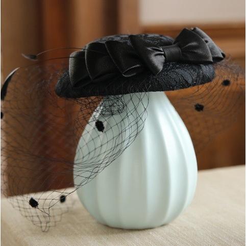 トーク帽　カクテル帽　礼装帽子　トークハット　ヘッドドレス　結婚式披露宴パーティー二次会女子会お呼ばれ冠婚葬祭　カクテルハット |  | 01