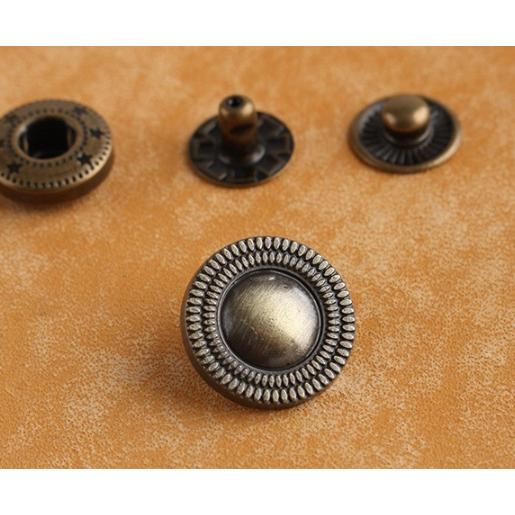 バネホックコンチョボタン　 金具 カシメ 1個入 |  | 02