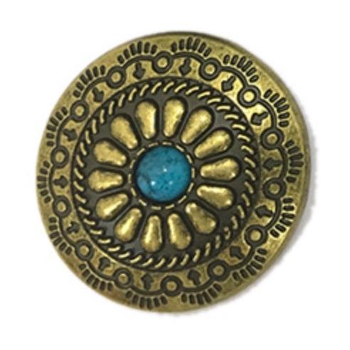 ネジ式ボタン コンチョ 金具 カシメ 幅20mm　1個入 |  | 02