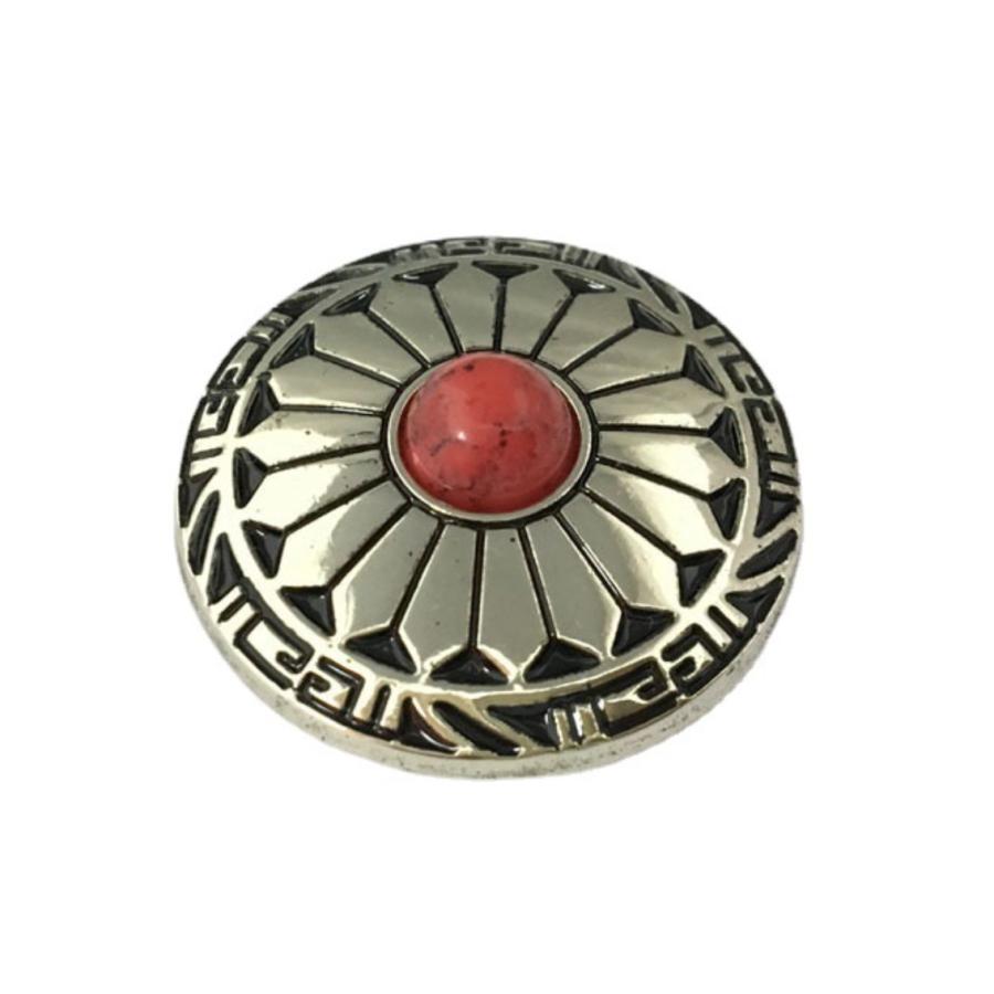 ネジ式ボタン　コンチョ 金具 カシメ　幅30cm　1個入 |  | 04