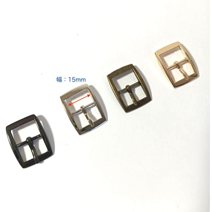日型ベルトバックル MB15a ピンあり 金具 ハンドメイト 日型 手芸用品
