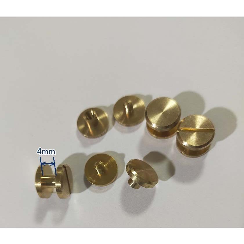 業務用販売 　100個以上から承り　取り寄せ　ネジ式カシメ ゴールド 持ち手 金具 カシメ |  | 06