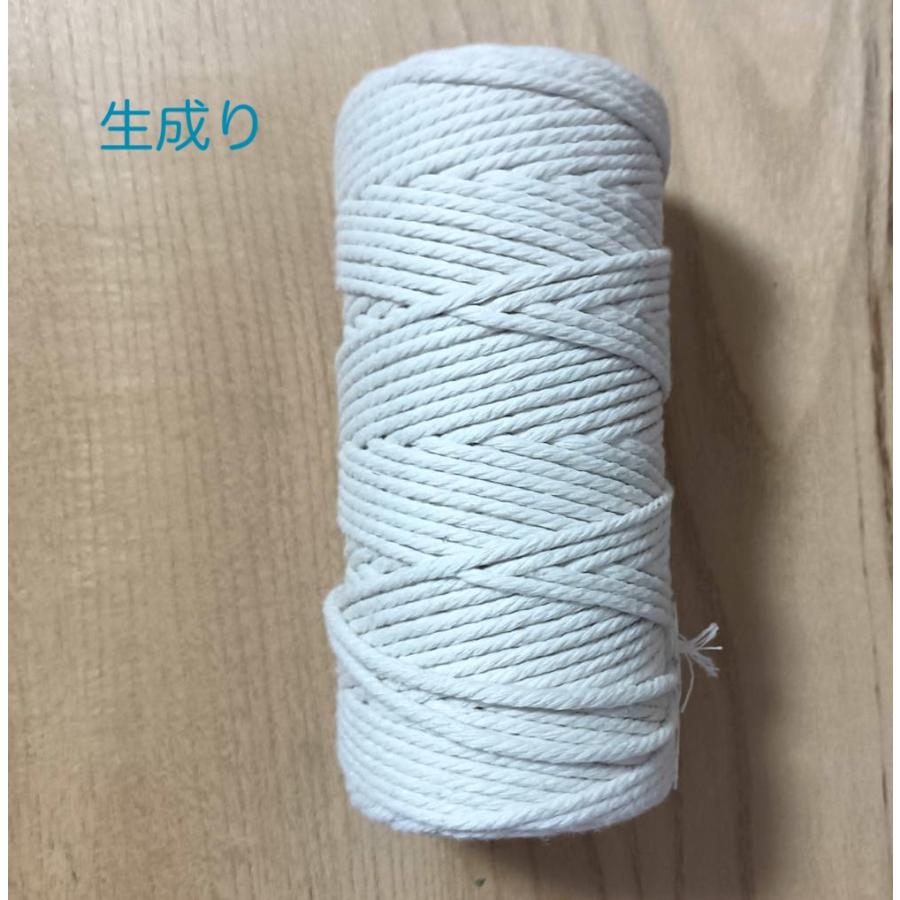 コットンコード　太さ3mm 長さ10ｍ 編み物  生成り　紐　バッグ ハンギング　インテリア　ロープ 綱 ハンドメイド 手芸 手作り  トートバッグ 綿 |  | 01
