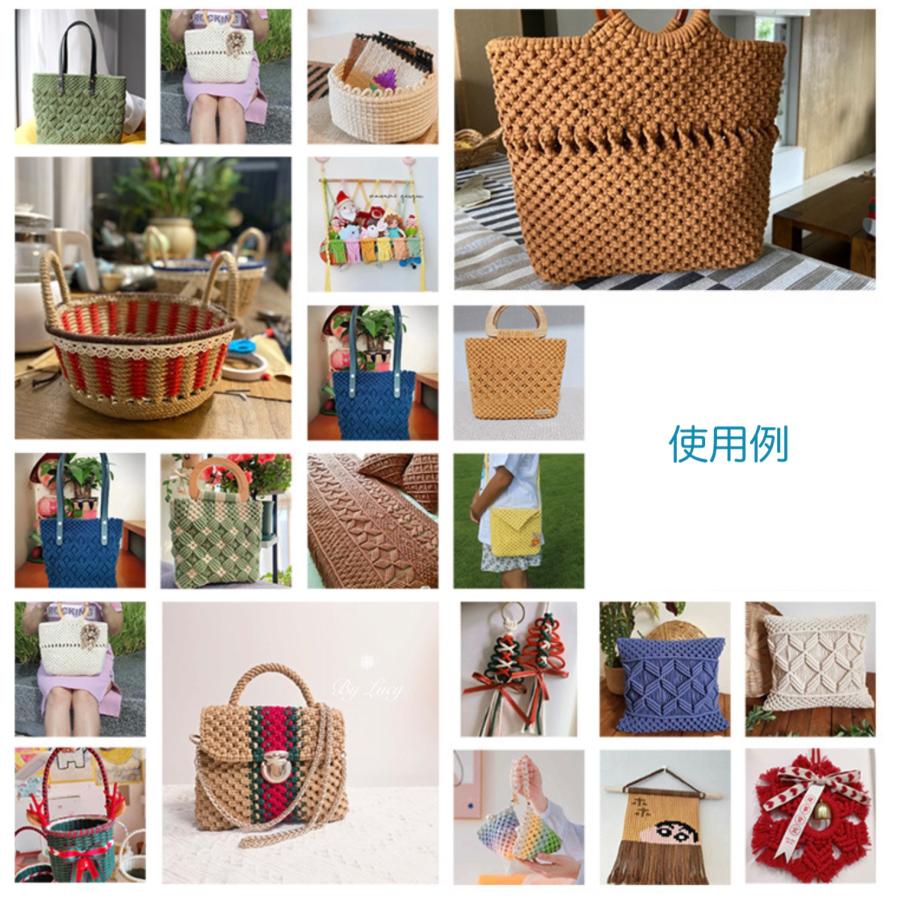 コットンコード　太さ3mm 長さ10ｍ 編み物  生成り　紐　バッグ ハンギング　インテリア　ロープ 綱 ハンドメイド 手芸 手作り  トートバッグ 綿 |  | 17