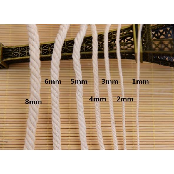 コットンコード　太さ3mm 長さ10ｍ 編み物  生成り　紐　バッグ ハンギング　インテリア　ロープ 綱 ハンドメイド 手芸 手作り  トートバッグ 綿 |  | 12