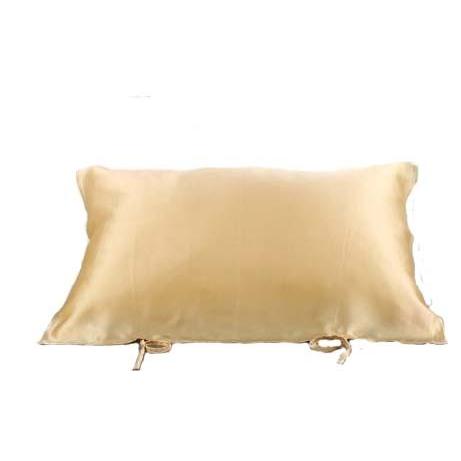 シルク100% 16匁枕カバー  2枚セット　乾燥対策 保湿 寝具 50×70 cm 美髪　美容　サテン枕カバー 片面紐タイプ シングル色　激安　 |  | 04