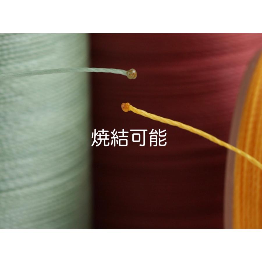 ろう引き糸　レザーコート手縫い 40色　80ｍ/巻　丸糸　幅0.45mm　 |  | 43