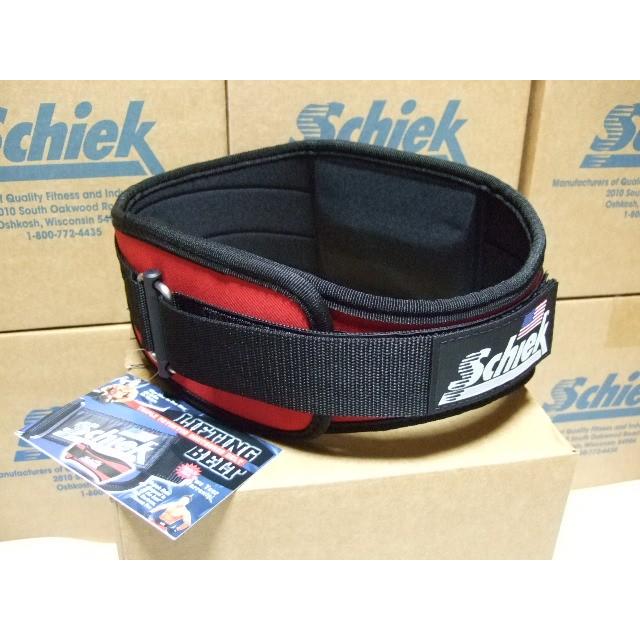 Schiek シーク リフティングベルト モデル4006 レッド : だっ Schiek シーク リフティングベルト モデル4006 レッド : だっ