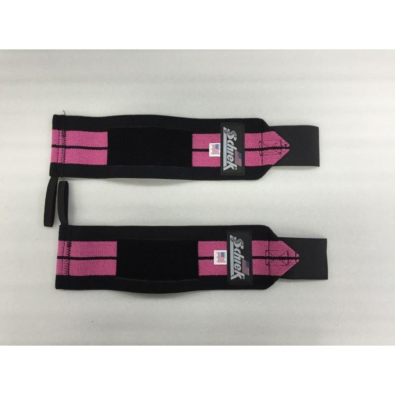 Schiek シーク リストラップ 30センチ（12インチ）ピンク : だっちょん