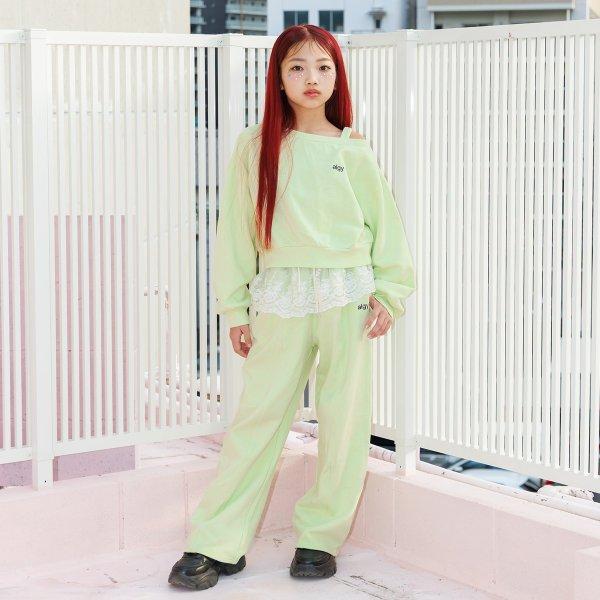 algy（アルジー） 【セットアップ対応】クロップドトレーナー(130/140