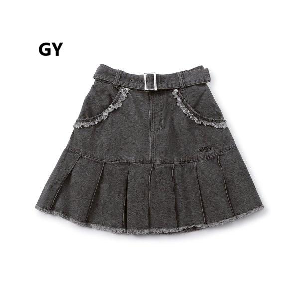 アルジー スカパン 140 5点 algy（アルジー） デニムプリーツスカパン(130/140/150/160cm)G118016