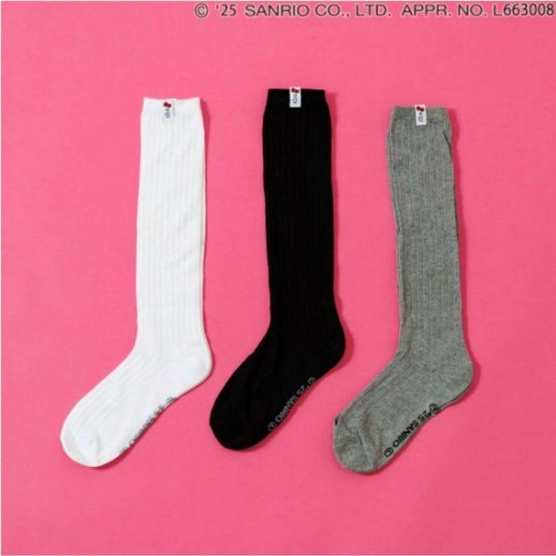 algy（アルジー） 【ハローキティ】ハイソックス(19~21/22~24)G154056