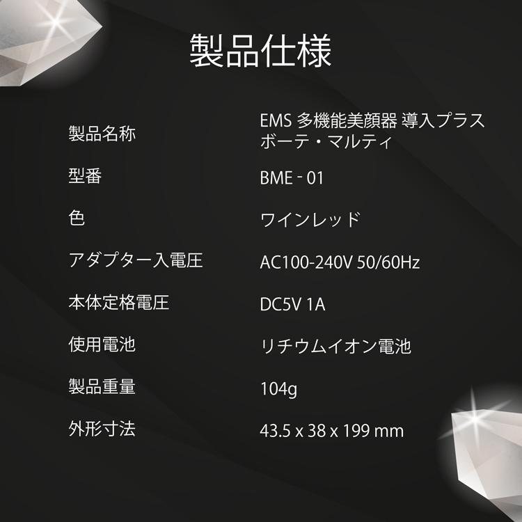 KLARRICO 美顔器 EMS ボーテ・マルティ 導入 リフトアップ スキンケア