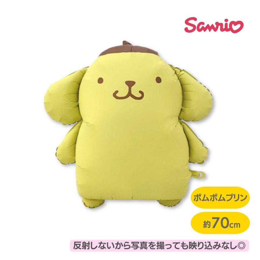 sanrio サンリオキャラクターズ ダイカットバルーン ポムポム sanrio サンリオキャラクターズ ダイカットバルーン ポムポム