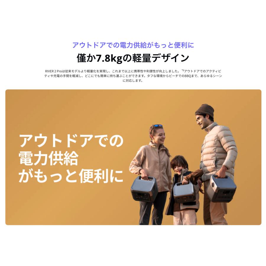 ECOFLOW EcoFlow RIVER 2 Pro リバー2プロ エコフロー768Wh ECOFLOW EcoFlow RIVER 2 Pro リバー2プロ エコフロー768Wh