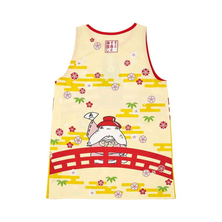 カオナシ　エプロン　保育士　ジブリ スタジオジブリ かっぽうぎ 大人用 かっぽう着 割烹着 保育園