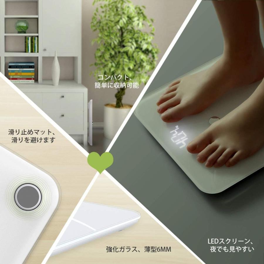 体重計 スマホ連動 Easehold 体組成計 体脂肪計 体脂肪率 筋肉量 18項健康指標測定可能 Ios 骨量 ギフト プレゼント ご褒美 アプリ Bmi A 体水分