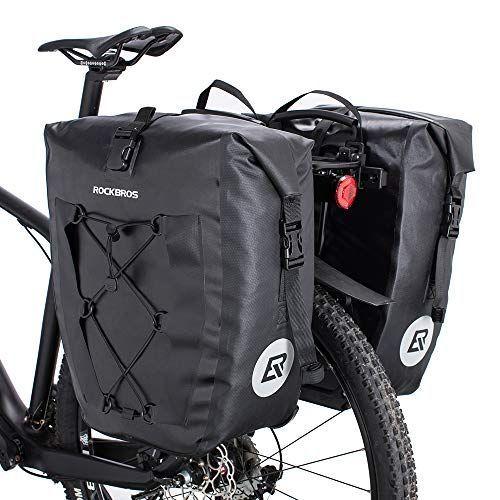 新発売の Rockbros ロックブロス パニアバッグ 自転車 リアバッグ サイドバック キャリアバッグ 防水 大容量 20l 40l 1個 2個セッ 現金特価 Lamaimuaythaicamp Com