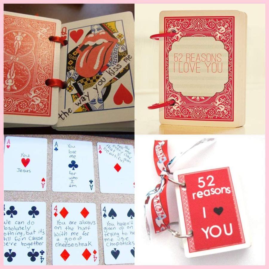 Eden トランプラブレター 用 パンチ穴加工済み トランプ 通常サイズ リング付 あなたを愛している52の理由 52 Reasons Dack In 通販 Yahoo ショッピング