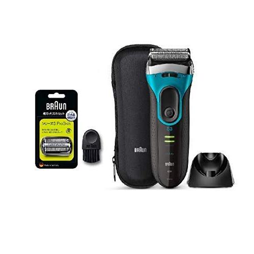 お歳暮 セット買い ブラウン メンズ電気シェーバー シリーズ3 Proskin 3枚刃 水洗い お風呂剃り可 ブルー 3080s B 替刃 Rakuten Zoetalentsolutions Com