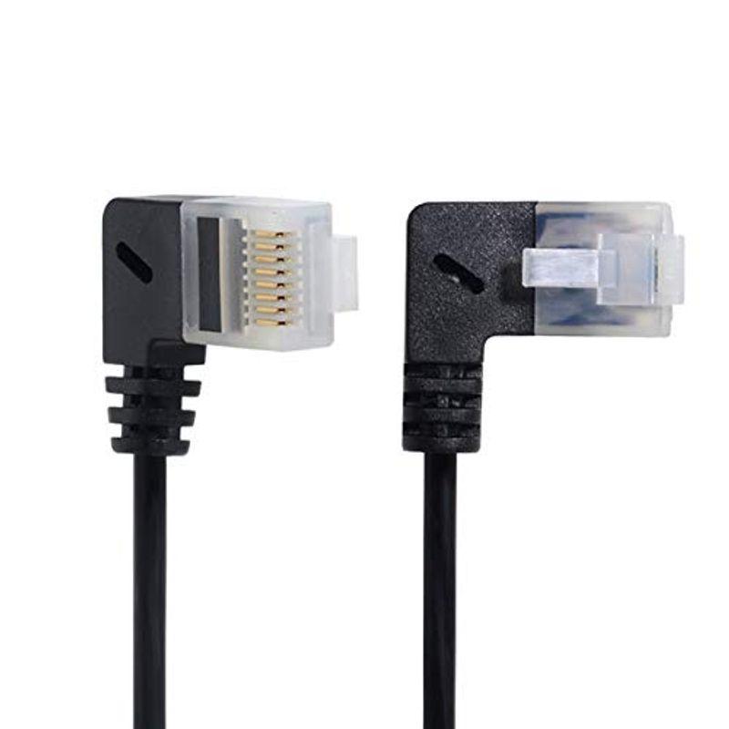Cablecc Ultra SlimCat6イーサネットケーブルRJ45左から右への角度付き25cmUTPネットワークケーブルパッチコードラ ブランド品専門の Cablecc Ultra SlimCat6イーサネットケーブルRJ45左から右への角度付き25cmUTPネットワークケーブルパッチコードラ ブランド品専門の