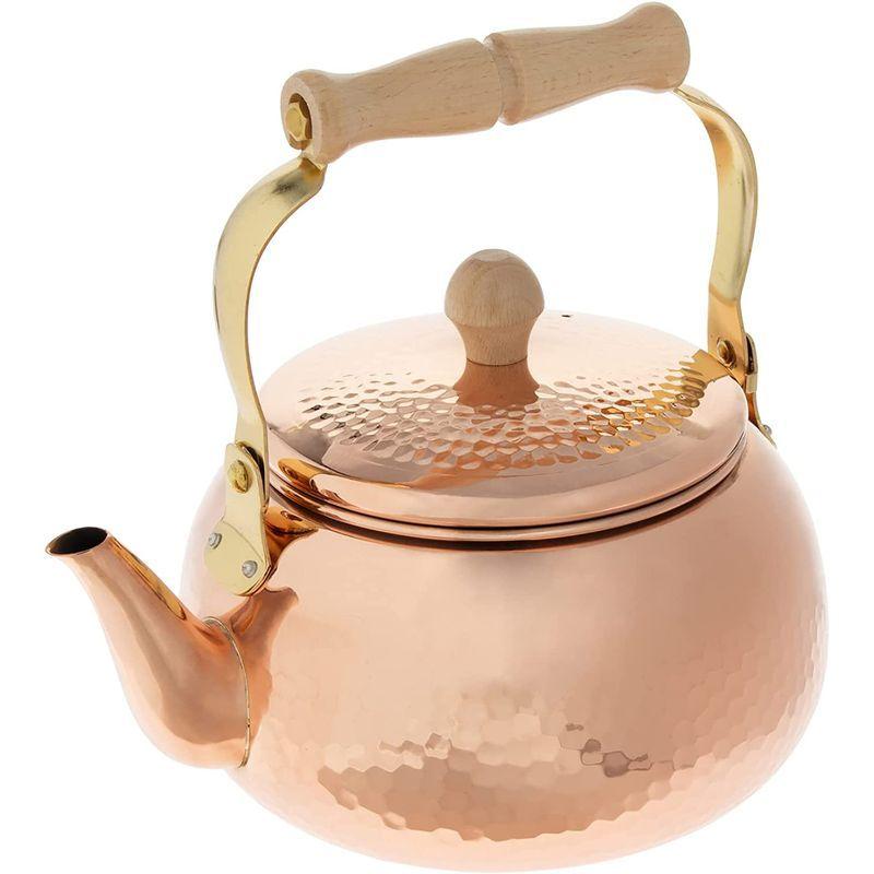 ナガオ 燕三条 純銅 やかん 2.4L 磨き剤付 日本製 4L 燕三条 純銅 やかん 磨き剤付 日本製 サイズ