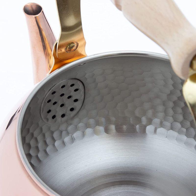 ナガオ 燕三条 純銅 やかん 2.4L 磨き剤付 日本製 4L 燕三条 純銅 やかん 磨き剤付 日本製 サイズ