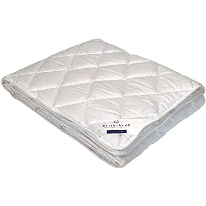 ビラベック ウォッシャブル・ウールベッドパッド シングル ドイツ製 ホワイト 約100cm×200cm JP-1