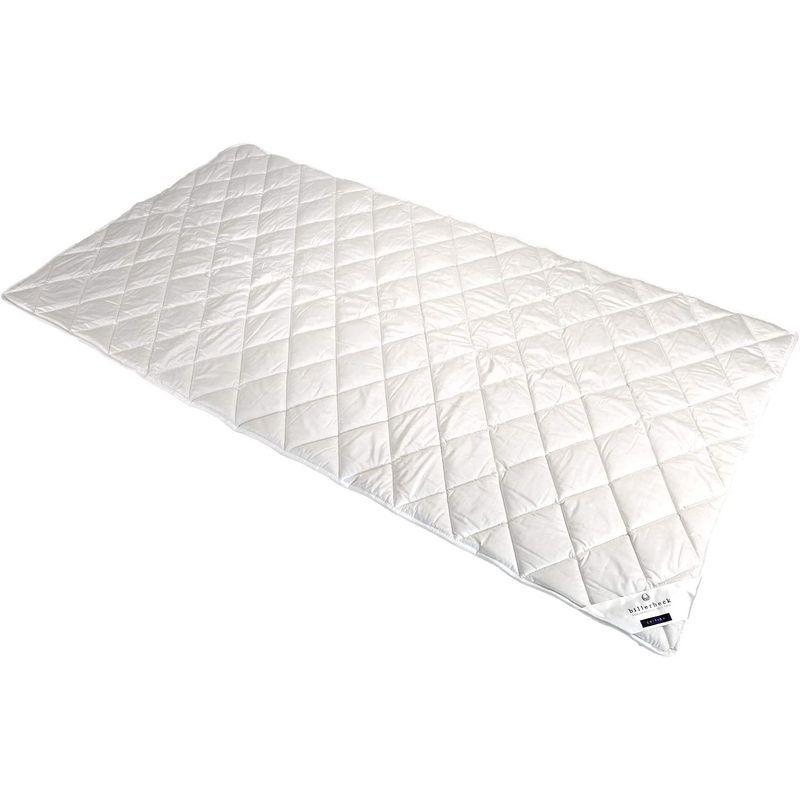 ビラベック ウォッシャブル・ウールベッドパッド シングル ドイツ製 ホワイト 約100cm×200cm JP-1 ウォッシャブル 約100cm×200cm ウールベッドパッド シングル ドイツ製 ホワイト JP サイズ ドイツ