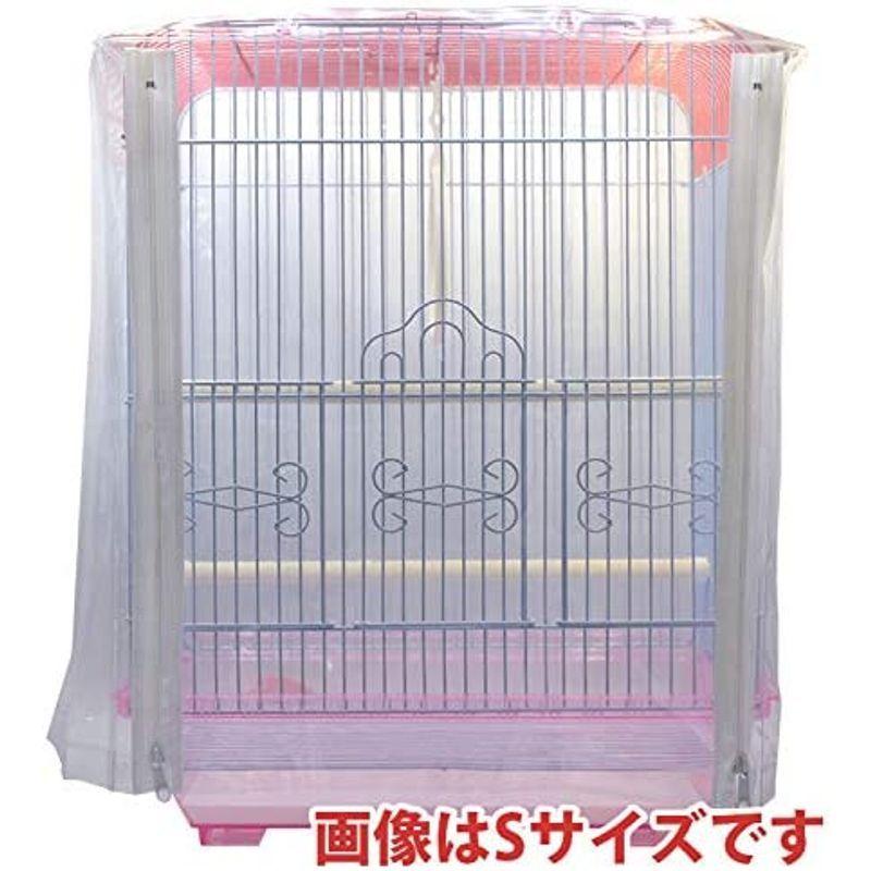 在庫あり】【在庫あり】日本製 鳥かご 防寒カバー ジッパー付き 防塵 (Sサイズ 290x360(ジッパー面)x390mm) 鳥かご、パーツ類 鳥かご 防寒カバー ジッパー付き 鳥カゴ 防塵 (Lサイズ 幅480(ジッパー面)x奥行480x高さ570mm) 防寒 冬 寒さ 保温 ヒーター 鳥籠 バードケージ 夏 クーラー エアコン 文鳥 セキセイインコ 鳥用 ゲージカバー ビニール 大 飛び散り防止 エサ