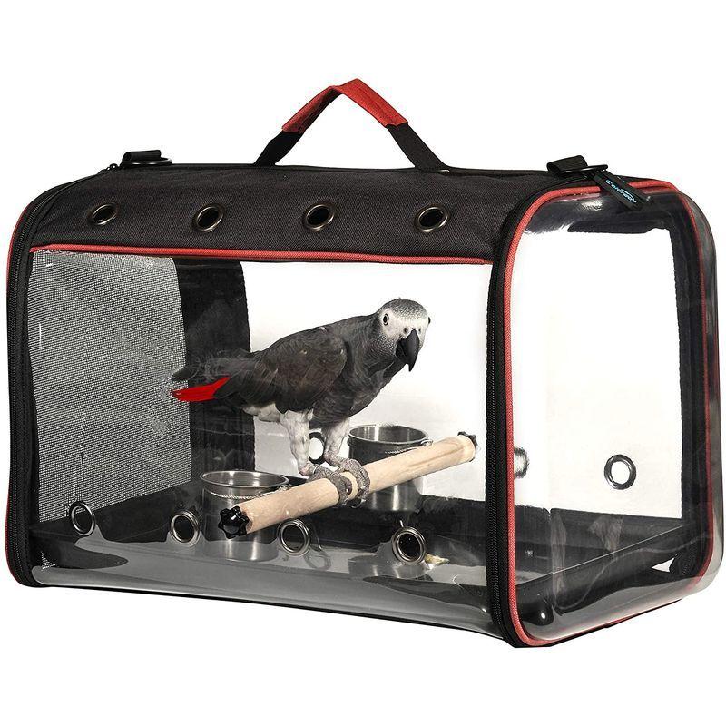 Colorday軽量 鳥用キャリーバッグ、鳥用トラベルケージ 鳥用キャリーバッグ 鳥用トラベルケージ