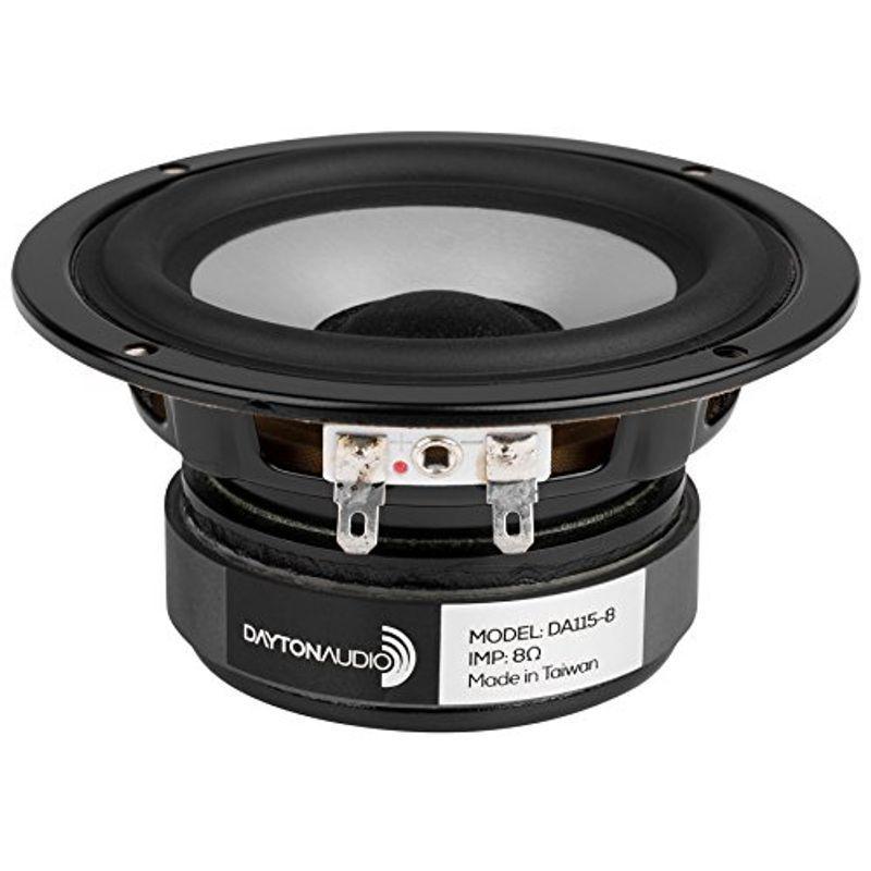 国内正規品Dayton Audio DA115-8 11cm アルミコーン ウーファー 8Ω DASPWF01
