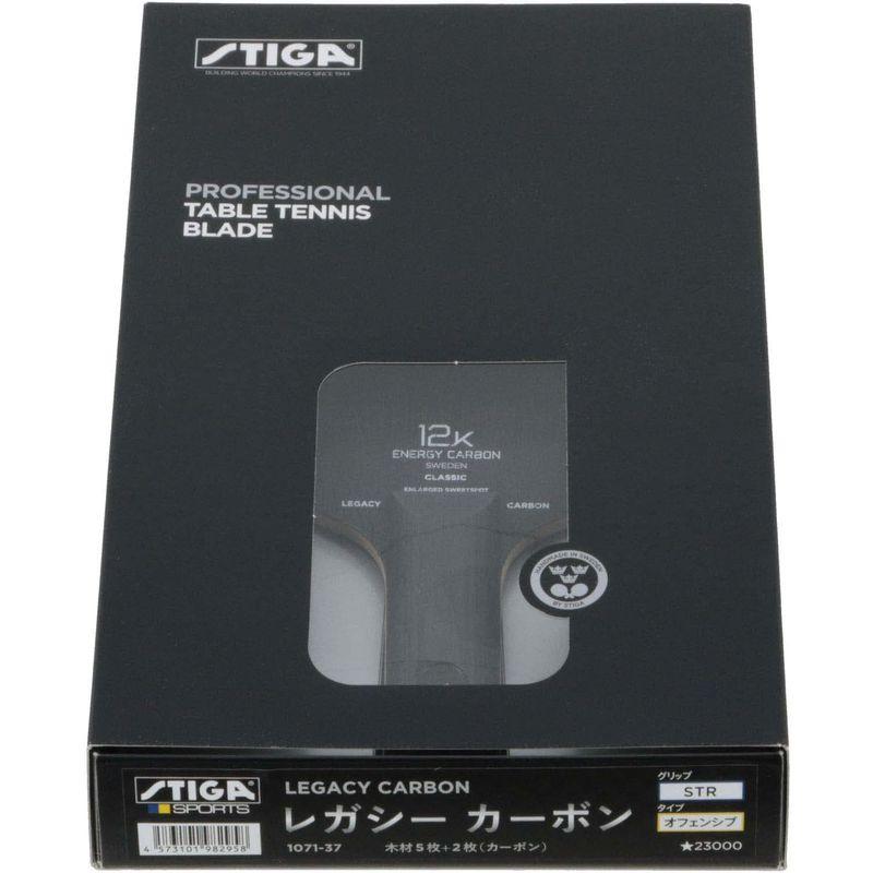 スティガ(STIGA) 卓球 ラケット LEGACY CARBON レガシーカーボン 12Kエナジーカーボンファイバー搭載 シェークラケット ラケット KU1428786402(13585円)