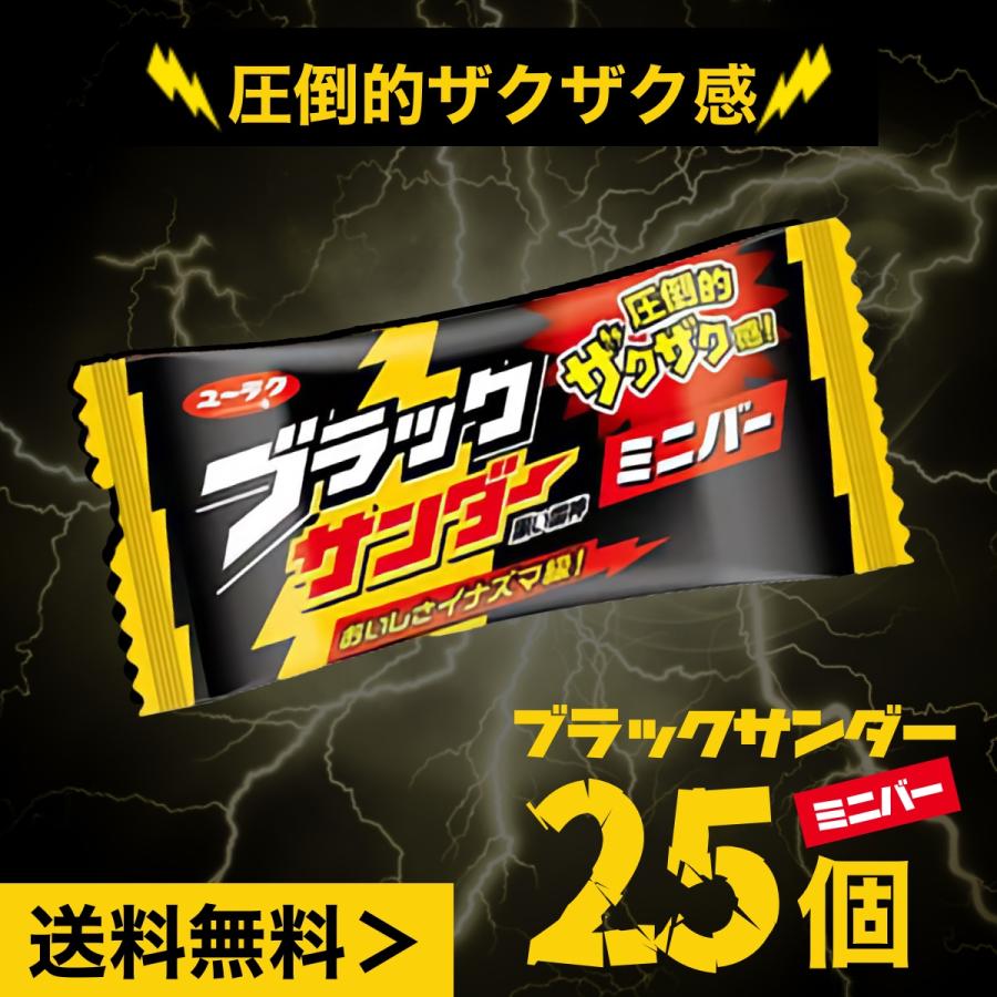 ブラックサンダー チョコレート 25個 小分け お試し お菓子 個包装