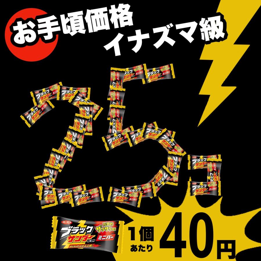 ブラックサンダー チョコレート 25個 小分け お試し お菓子 個