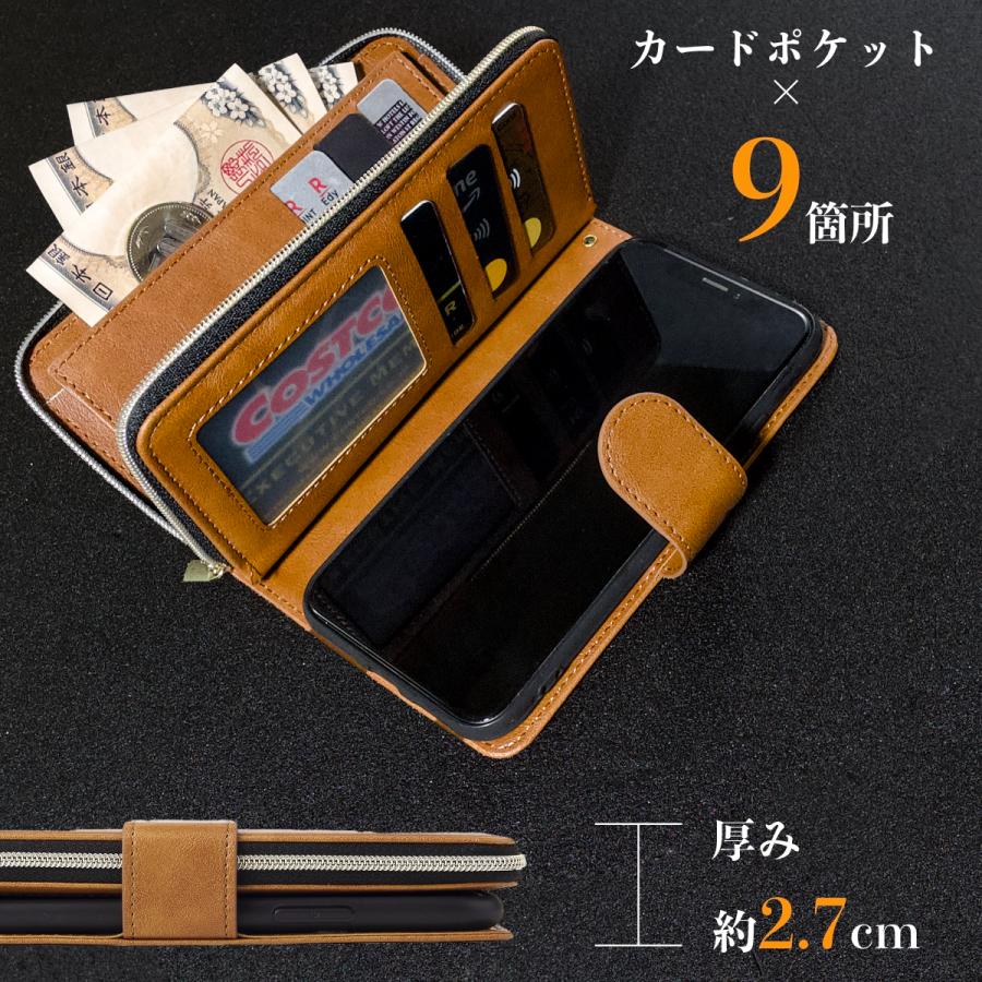 iPhone 11/Pro/ProMax ケース 手帳型 財布 カード 小銭 スマホ 携帯 カバー アイフォン アイホン 12 13 14 |  | 09