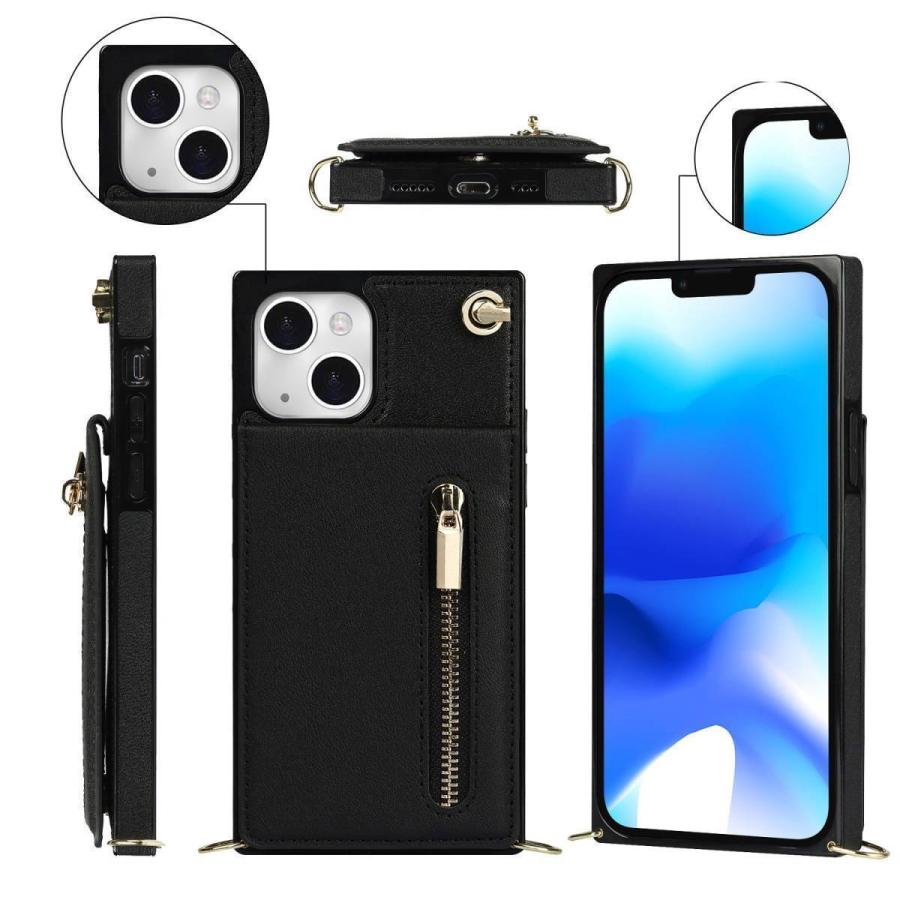 iPhone13 12 11 X XS XR Pro Max ケース ショルダー ストラップ カード 小銭 スマホ 携帯 カバー アイフォン アイホン 財布 |  | 12