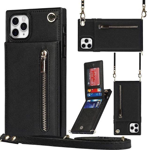 iPhone13 12 11 X XS XR Pro Max ケース ショルダー ストラップ