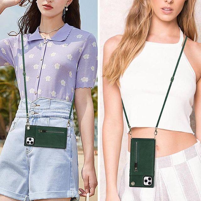 iPhone13 12 11 X XS XR Pro Max ケース ショルダー ストラップ カード 小銭 スマホ 携帯 カバー アイフォン アイホン 財布 |  | 13