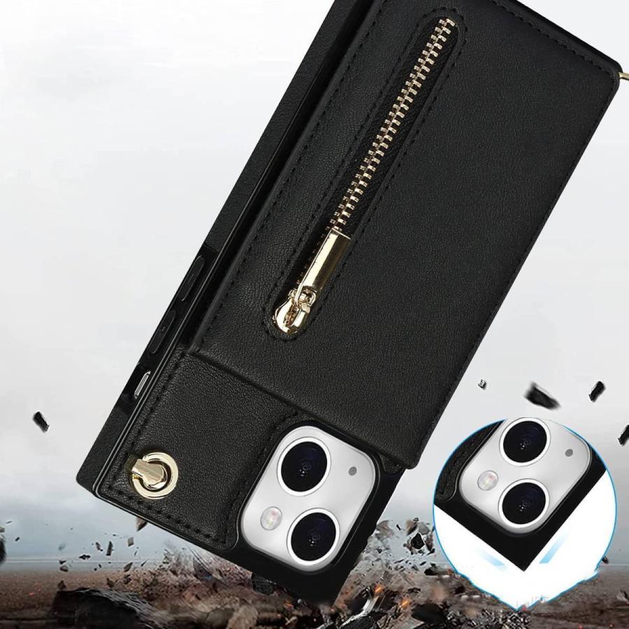 iPhone13 12 11 X XS XR Pro Max ケース ショルダー ストラップ カード 小銭 スマホ 携帯 カバー アイフォン アイホン 財布 |  | 09