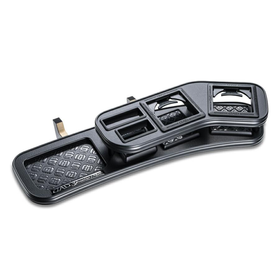 NHP10系 H23/12〜R3/7 アクア (AQUA) D.A.D フロントテーブル マットブラック (リーフ/クロコ/ベガ/モノグラム) DAD ギャルソン GARSON | ギャルソン | 01