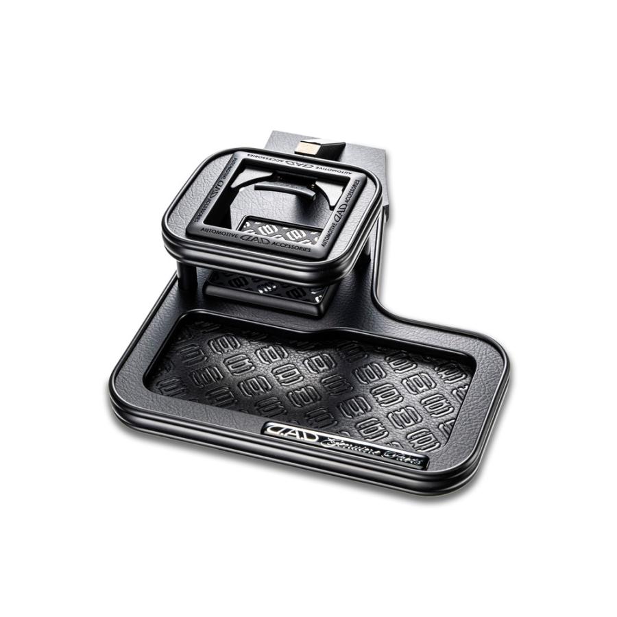 MK53S スペーシア/スペーシアカスタム/スペーシアギア D.A.D センターテーブル マットブラック スクエアタイプ デザイン(リーフ/クロコ/ベガ/モノグラム) DAD DAD MK53S センターテーブル マットブラック スクエアタイプ リーフ/クロコ/ベガ/モノグラム ギャルソン GARSON