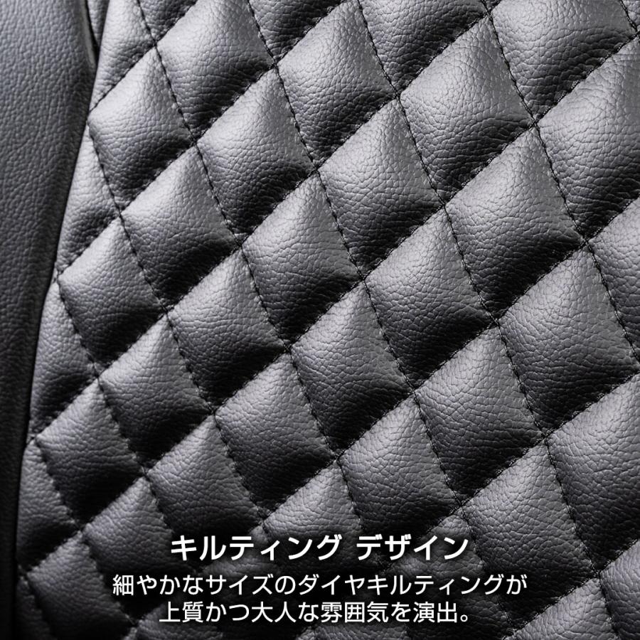 JF1/JF2系 N-BOX / N-BOXカスタム D.A.D センターキルティングシートカバー コンフォートモデル スタンダードタイプ 1台分 KH3714 DAD ギャルソン GARSON | D.A.D | 02