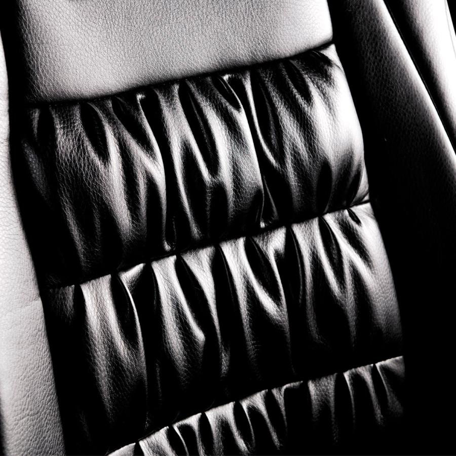 50/51/55系 プリウス D.A.D ラグジュアリー センターギャザーシートカバー カラーオールVブラック 1台分 DAD ギャルソン GARSON | ギャルソン | 02