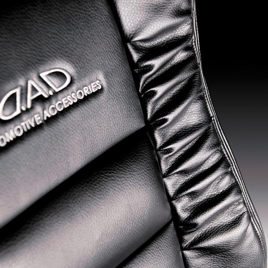 ZVW40W PRIUSα (プリウスα) 乗車定員:7人 D.A.D ラグジュアリー サイドギャザーシートカバー タイプモノグラムレザー 1台分 DAD ギャルソン GARSON | ギャルソン | 02